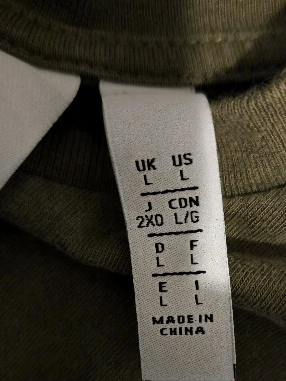 Adidas T-Shirt Men's Large Military Green 